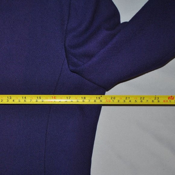Pendleton Wool Blazer Size 10 Purple w/ Velvet Collar - Picture 8 of 10